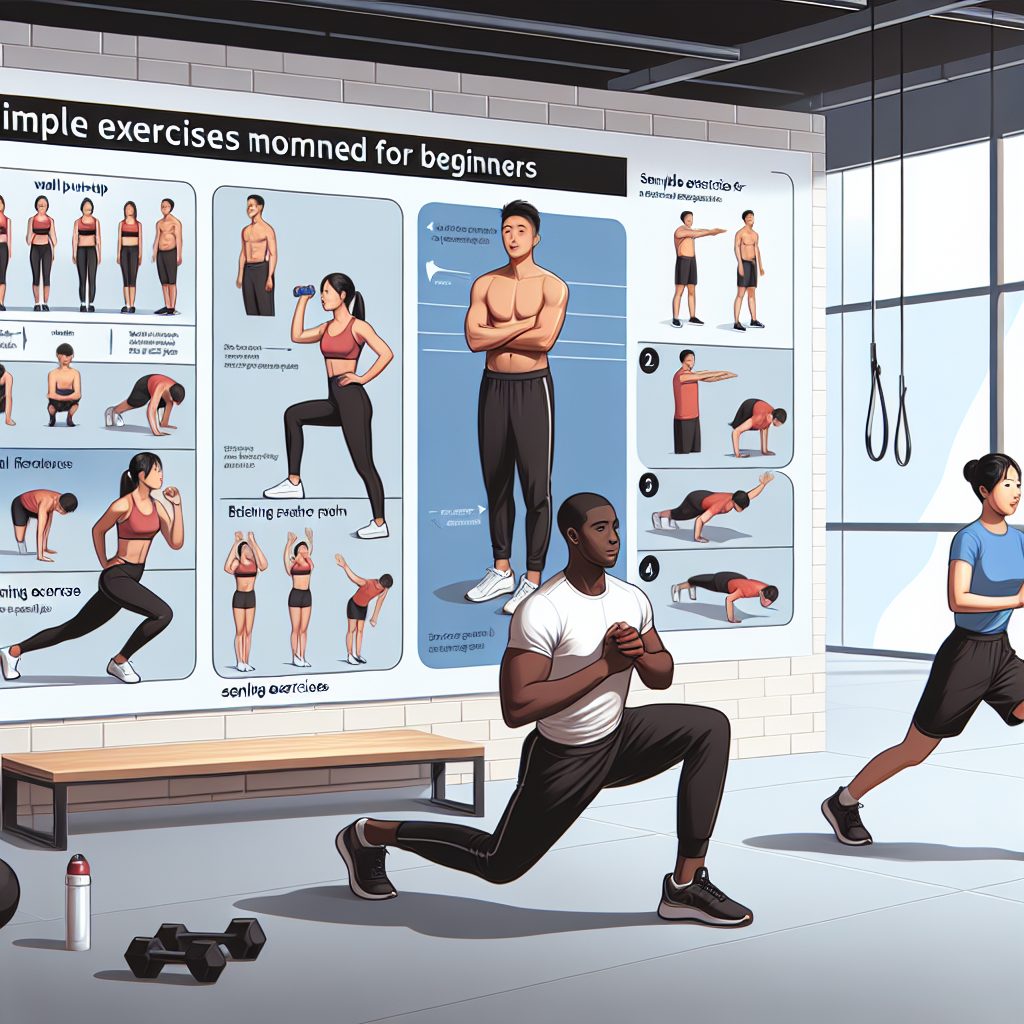 初心者におすすめの簡単エクササイズ