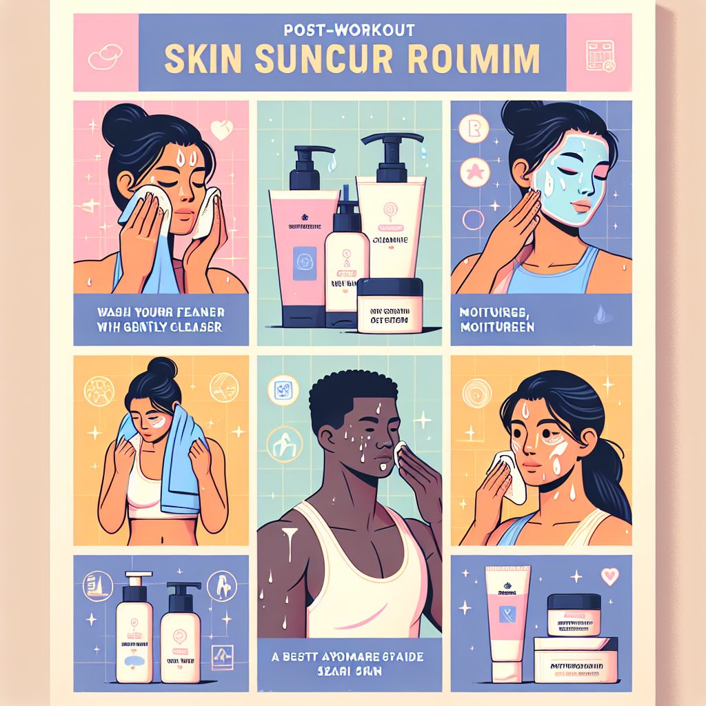 美肌効果を高める運動後のケア方法