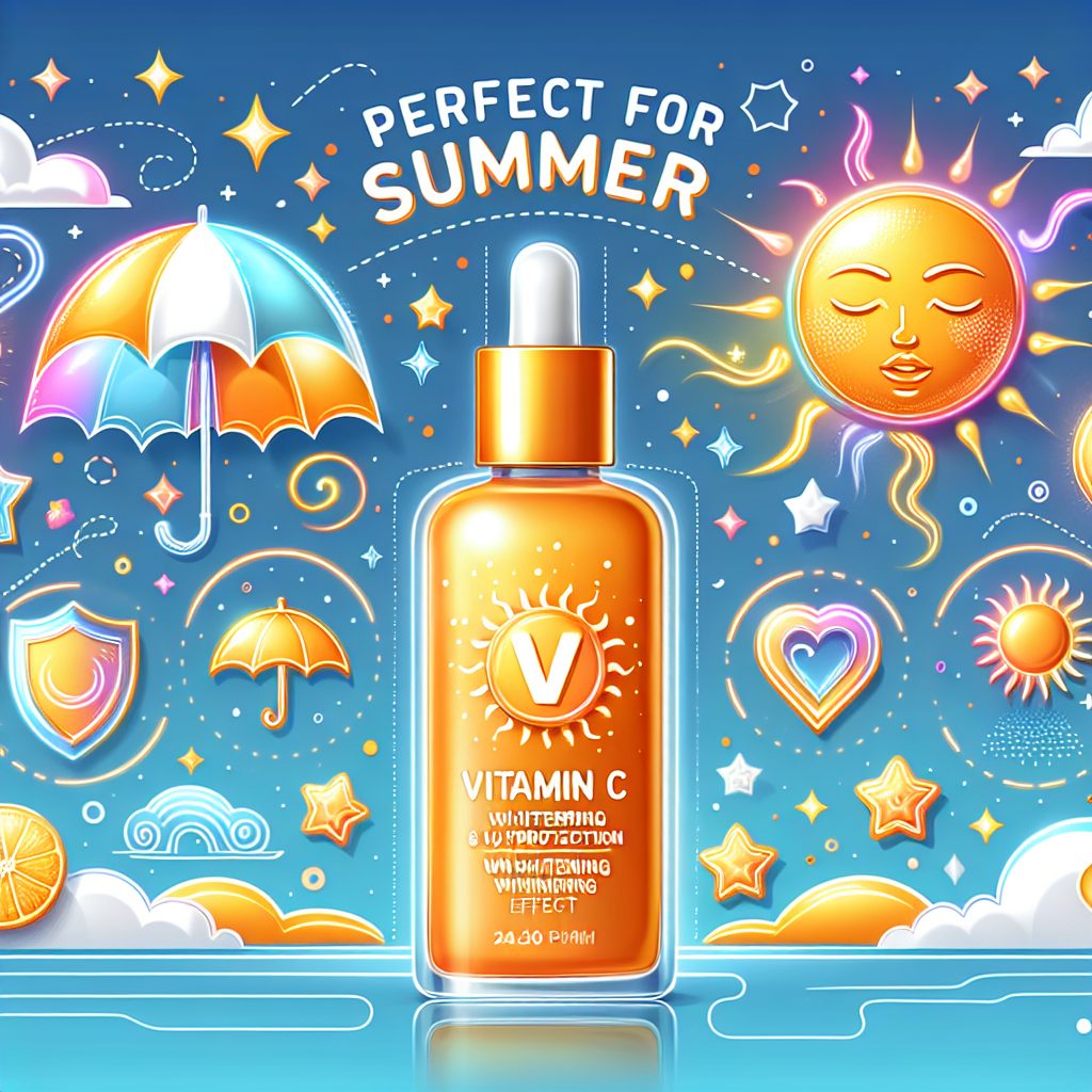 - 夏にぴったりのビタミンC：紫外線対策と美白効果