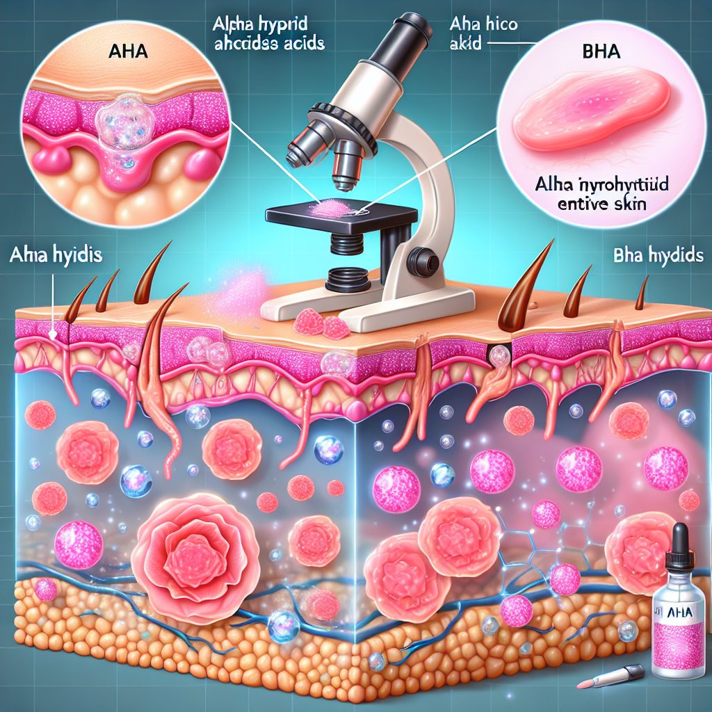 - AHA・BHAの効果と敏感肌への影響