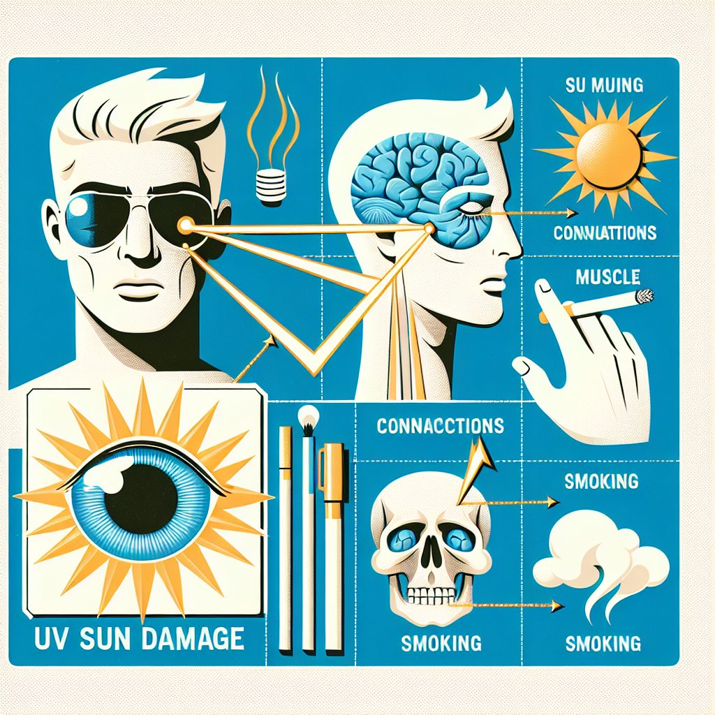 目元のシワの主な原因