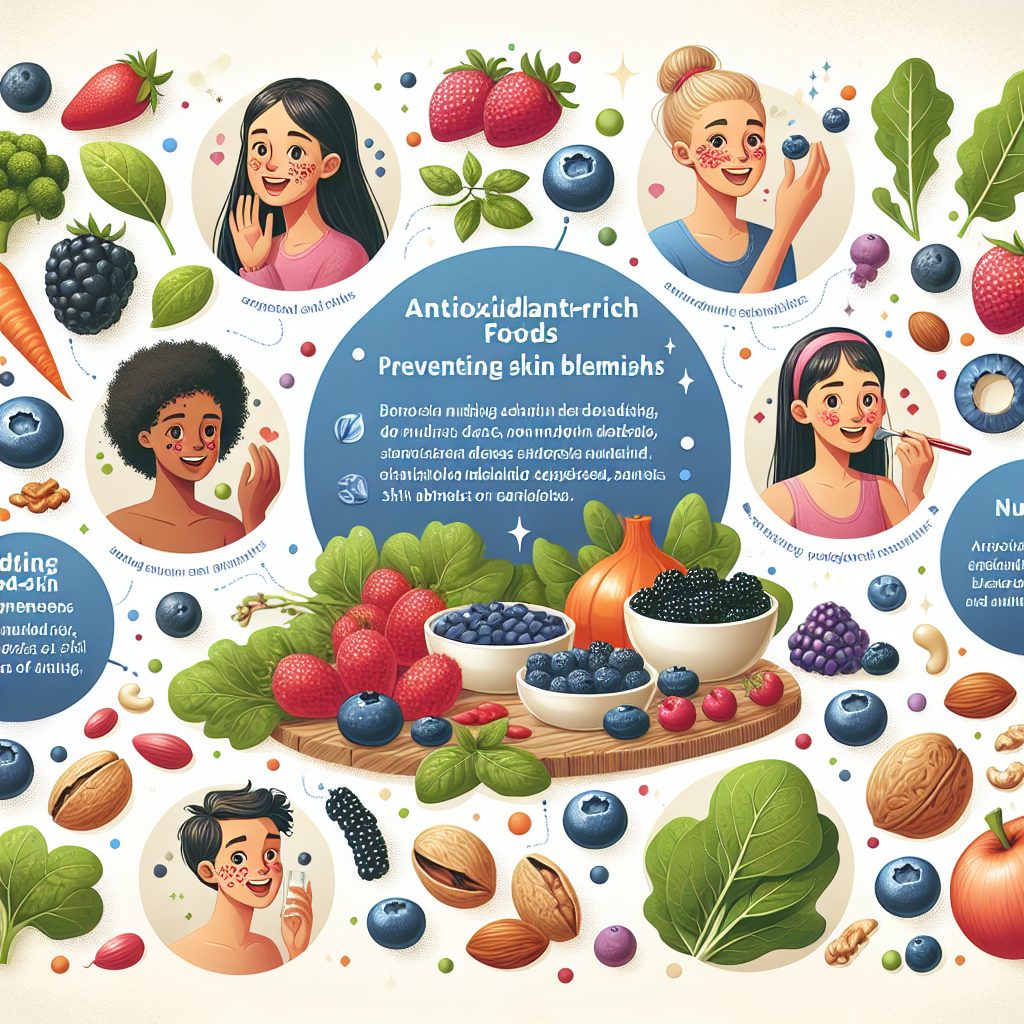 抗酸化作用のある食品でシミ予防
