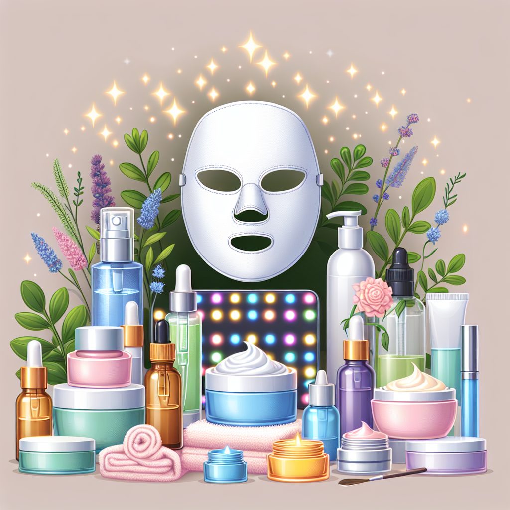 LEDマスクと併用するスキンケアアイテム