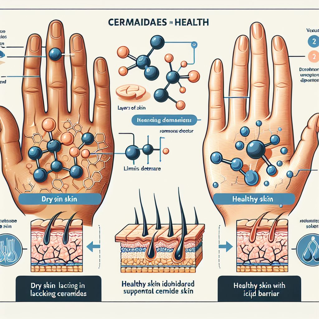 乾燥肌に対するセラミドの役割