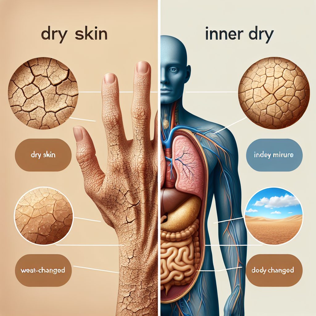 乾燥肌とインナードライの基本的な違い