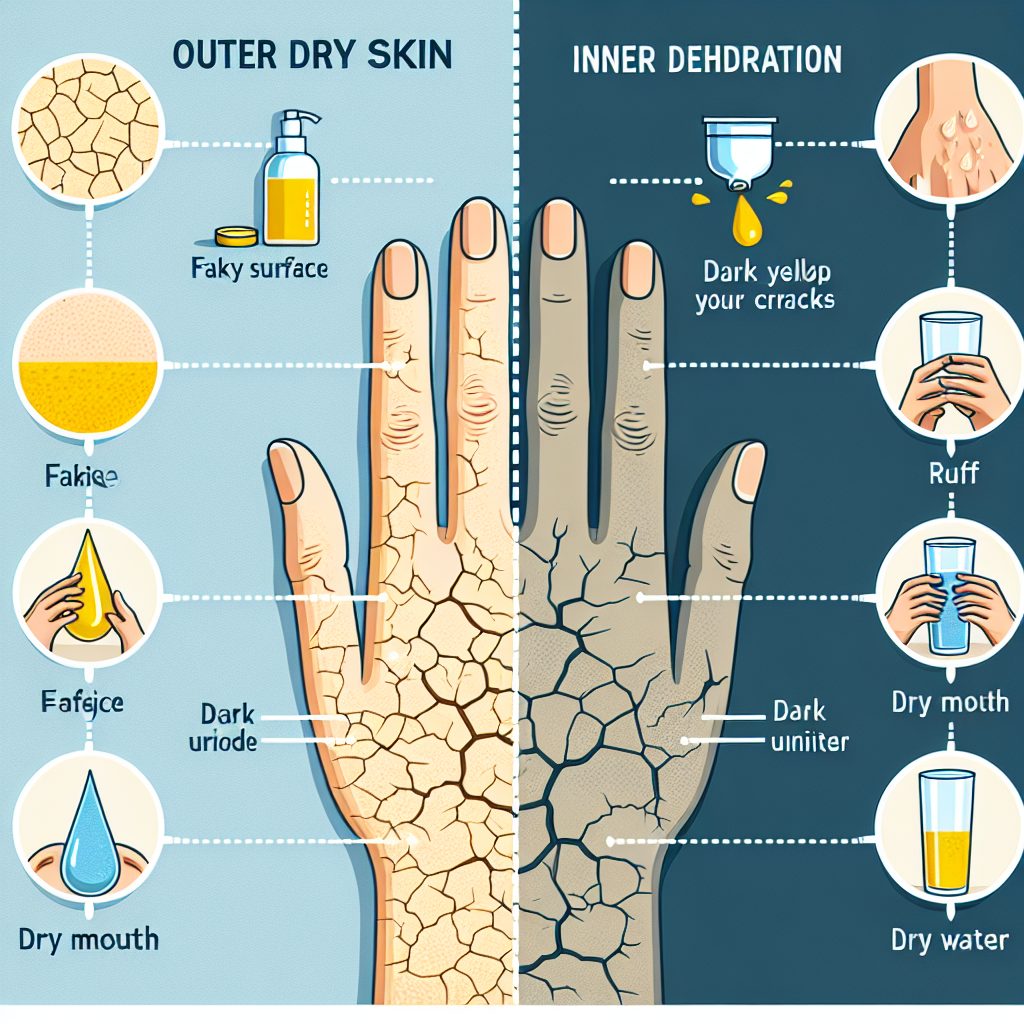 乾燥肌とインナードライの見分け方