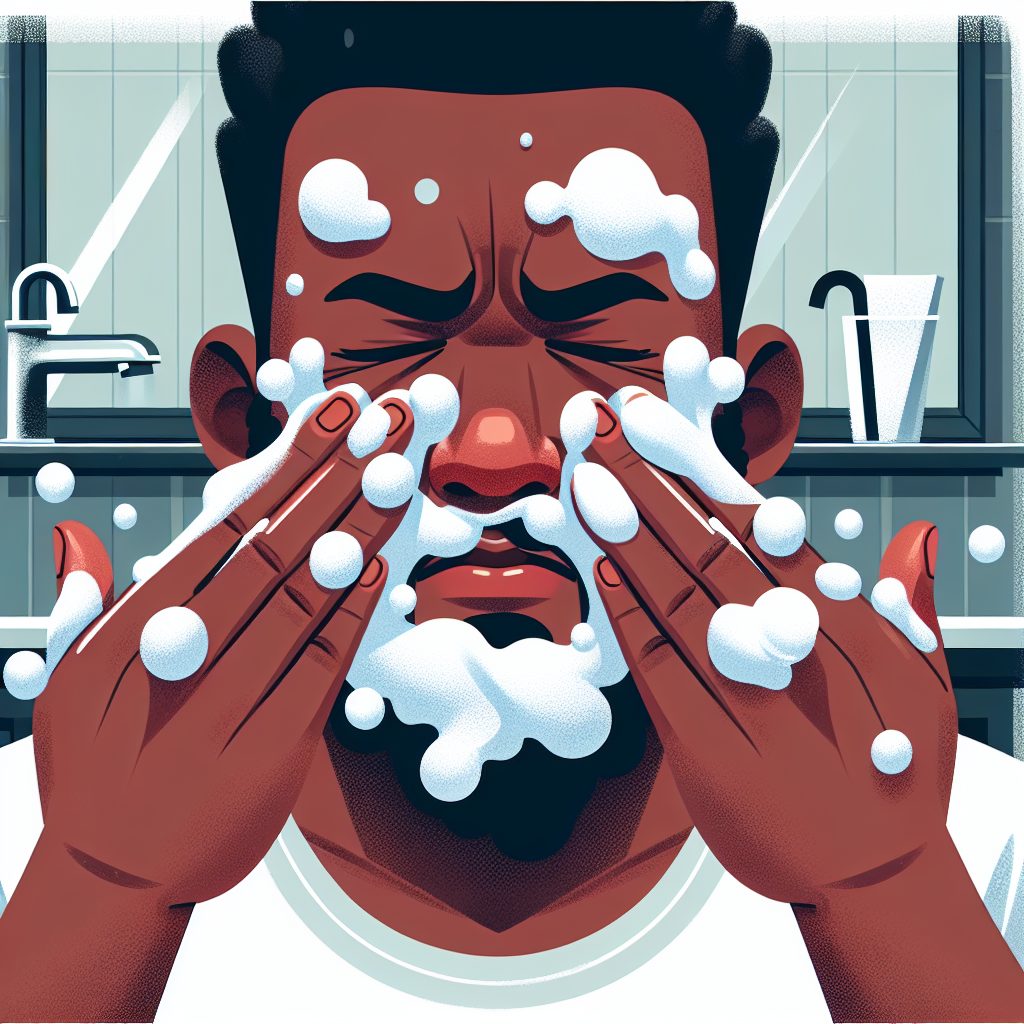 間違った洗顔方法