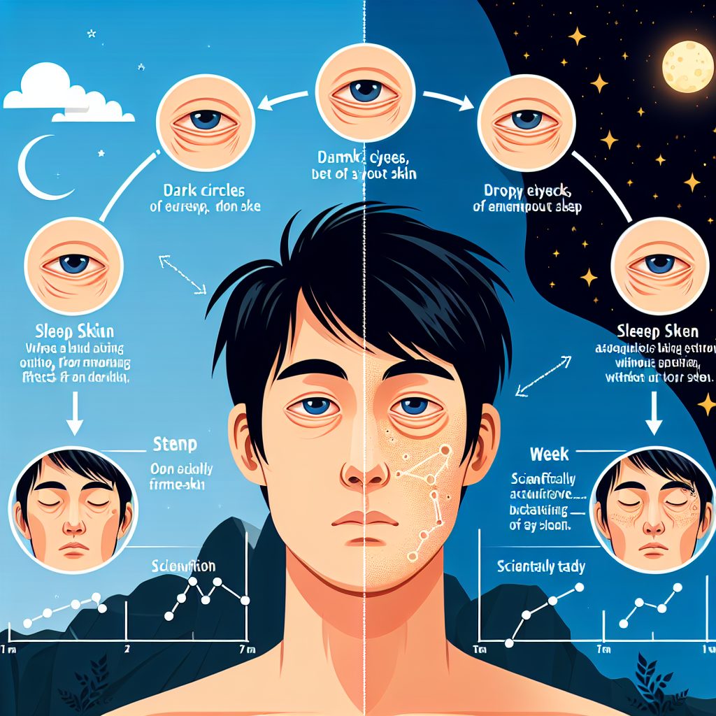 睡眠不足と肌への影響