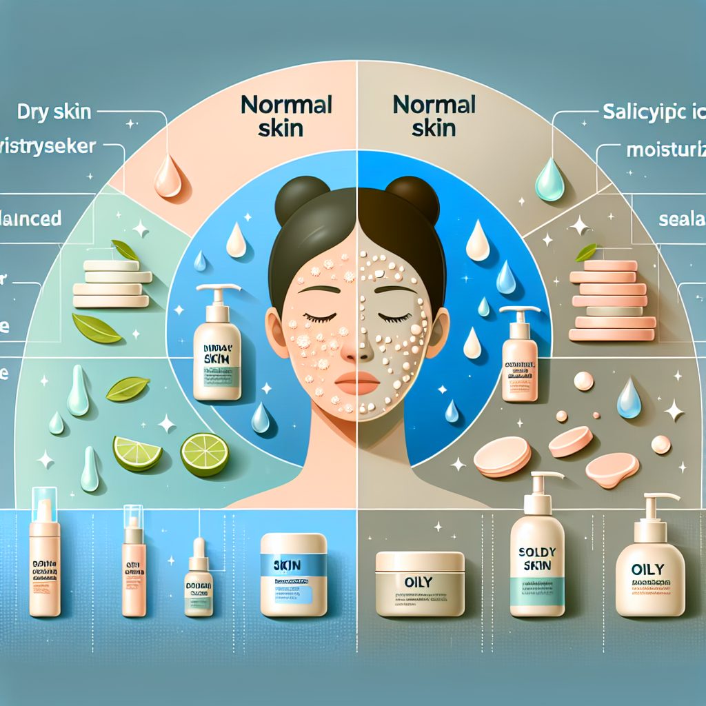 肌タイプ別おすすめのスキンケア製品