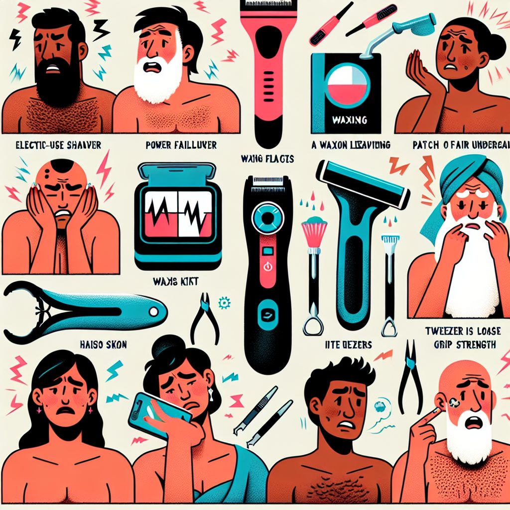 家庭用脱毛器の一般的な失敗例