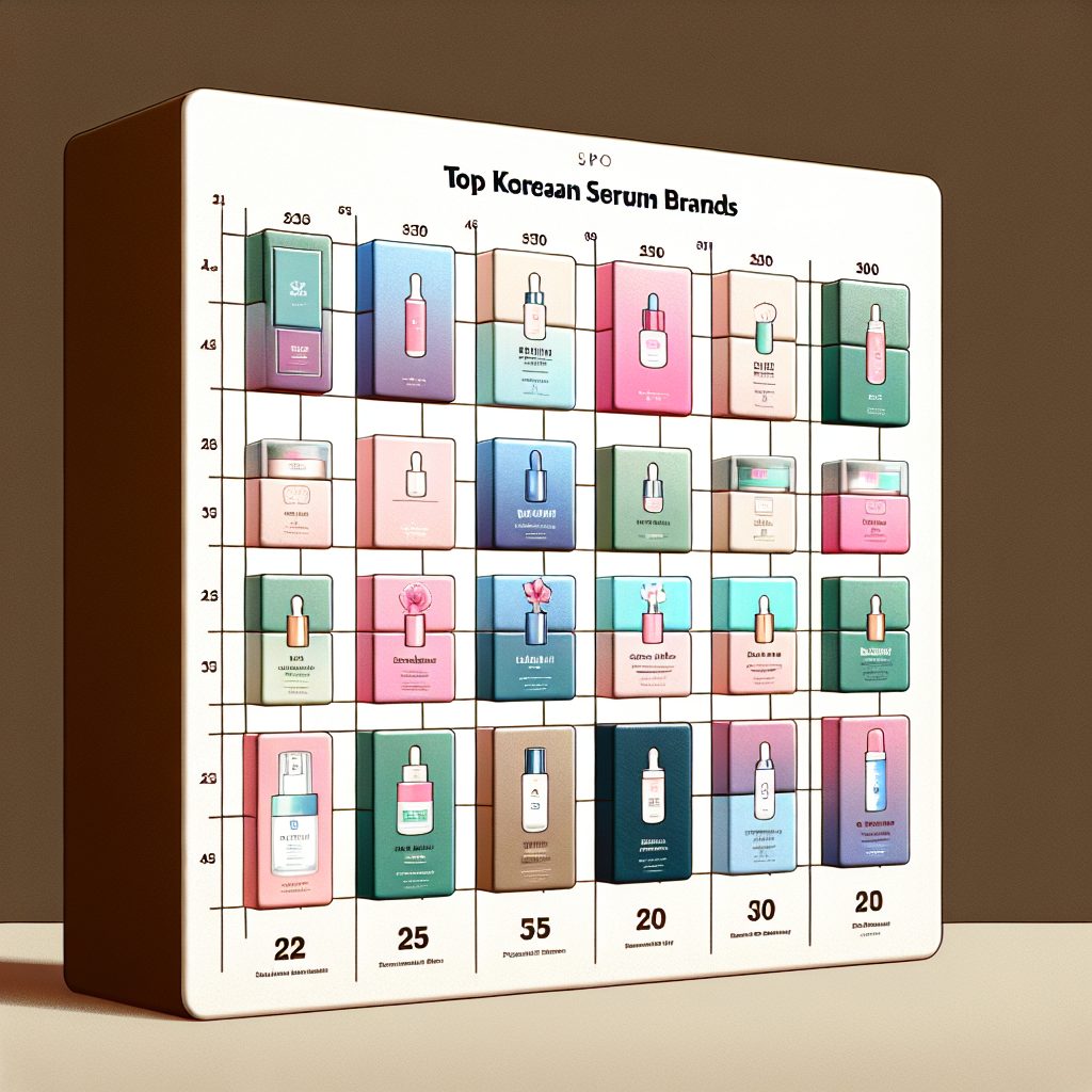 人気の韓国美容液ブランドランキング