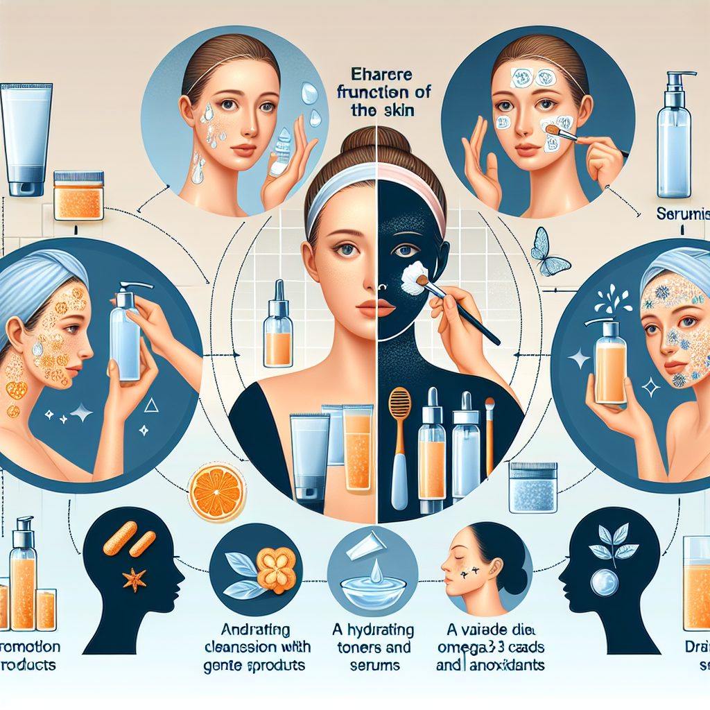 バリア機能を高めるためのスキンケア方法