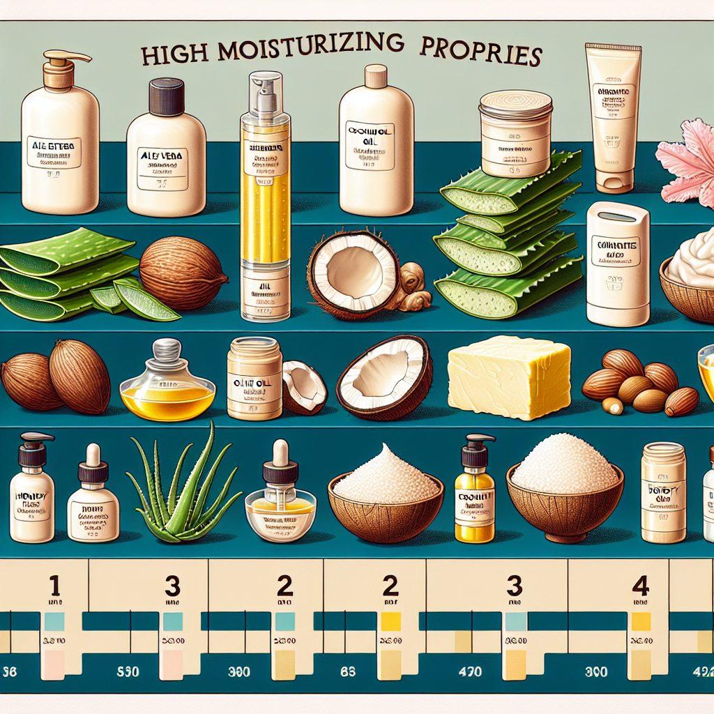 保湿効果の高いアイテムランキング