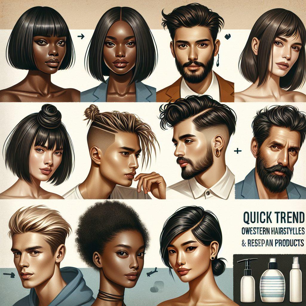 欧米のヘアスタイルトレンド