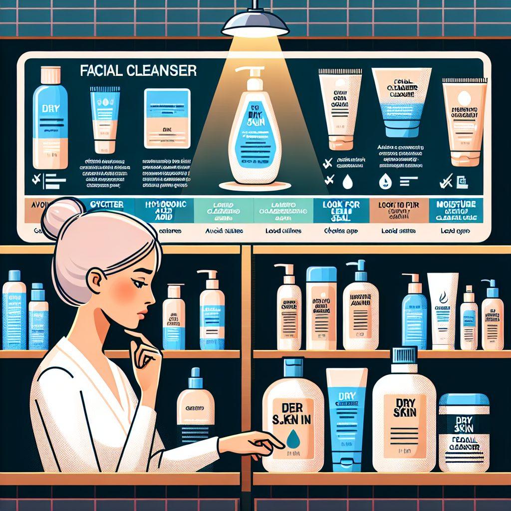 - 乾燥肌に適した洗顔料の選び方