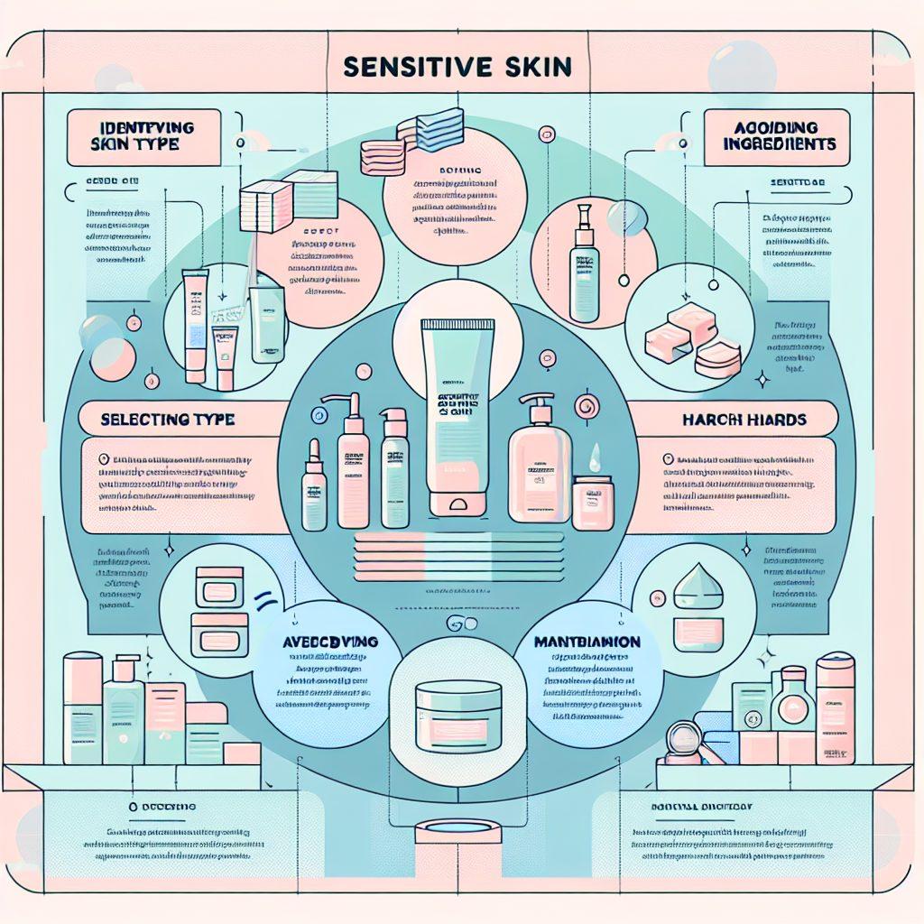 - 敏感肌のスキンケアにおける注意点