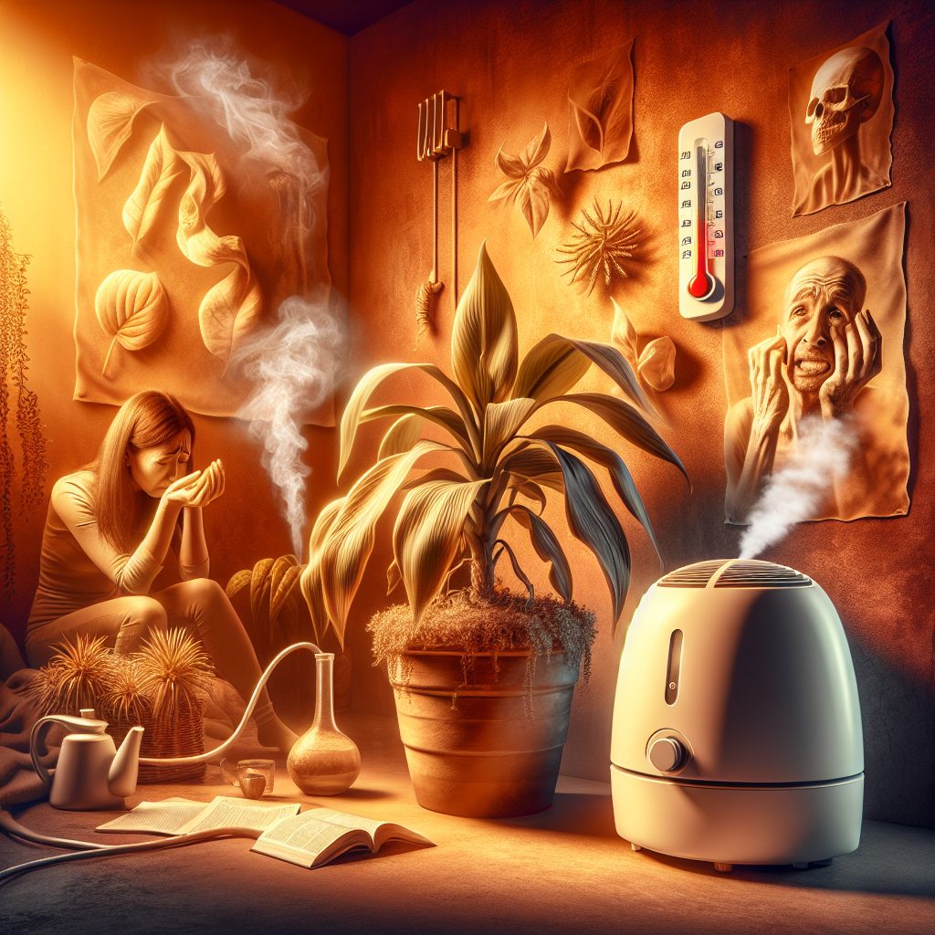 暖房の使用がもたらす乾燥