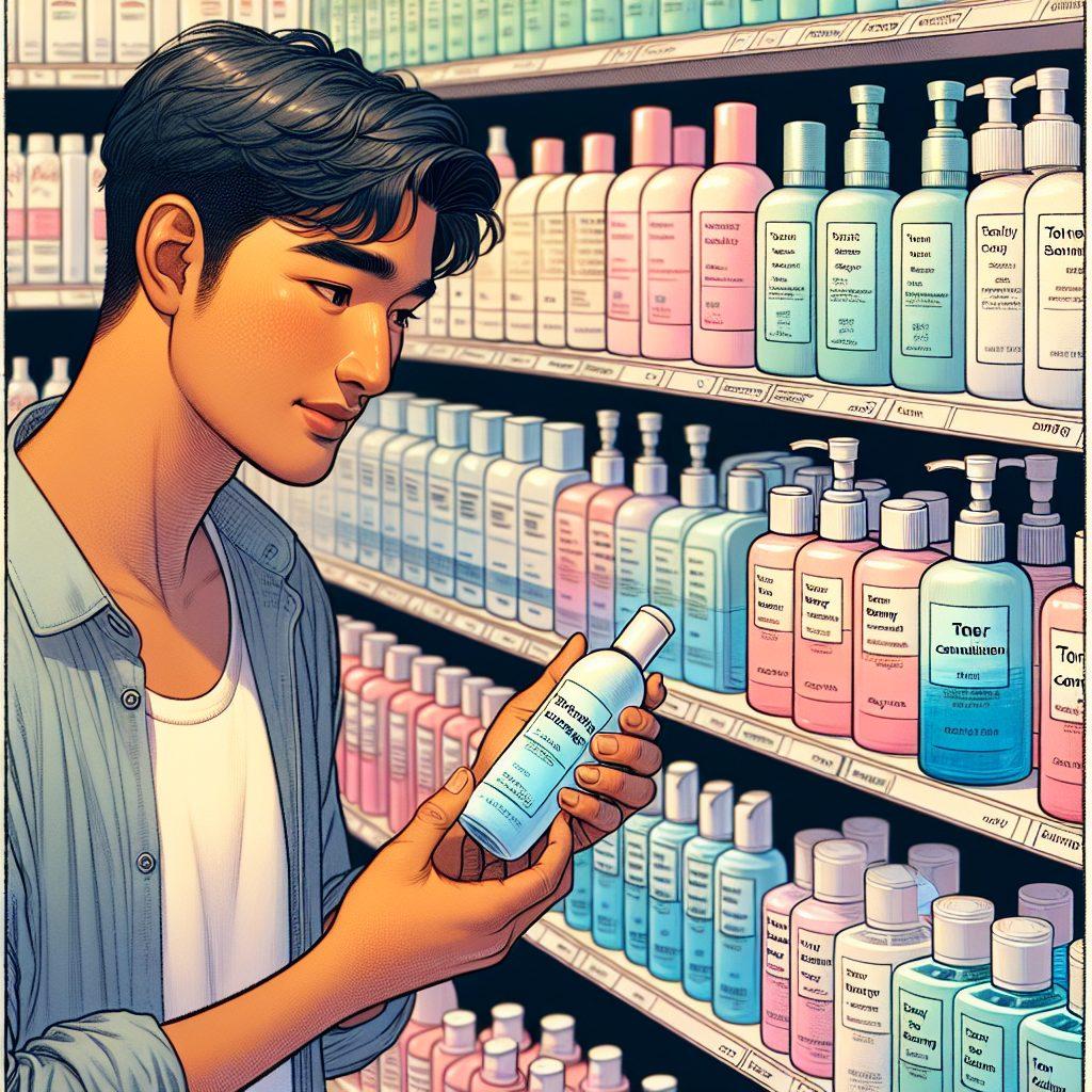 混合肌に対応する化粧水選び