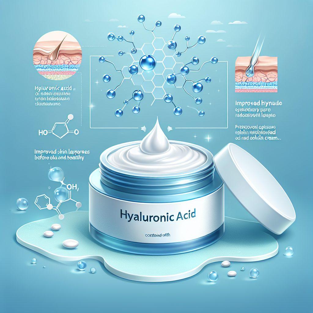 クリームに含まれるヒアルロン酸の利点