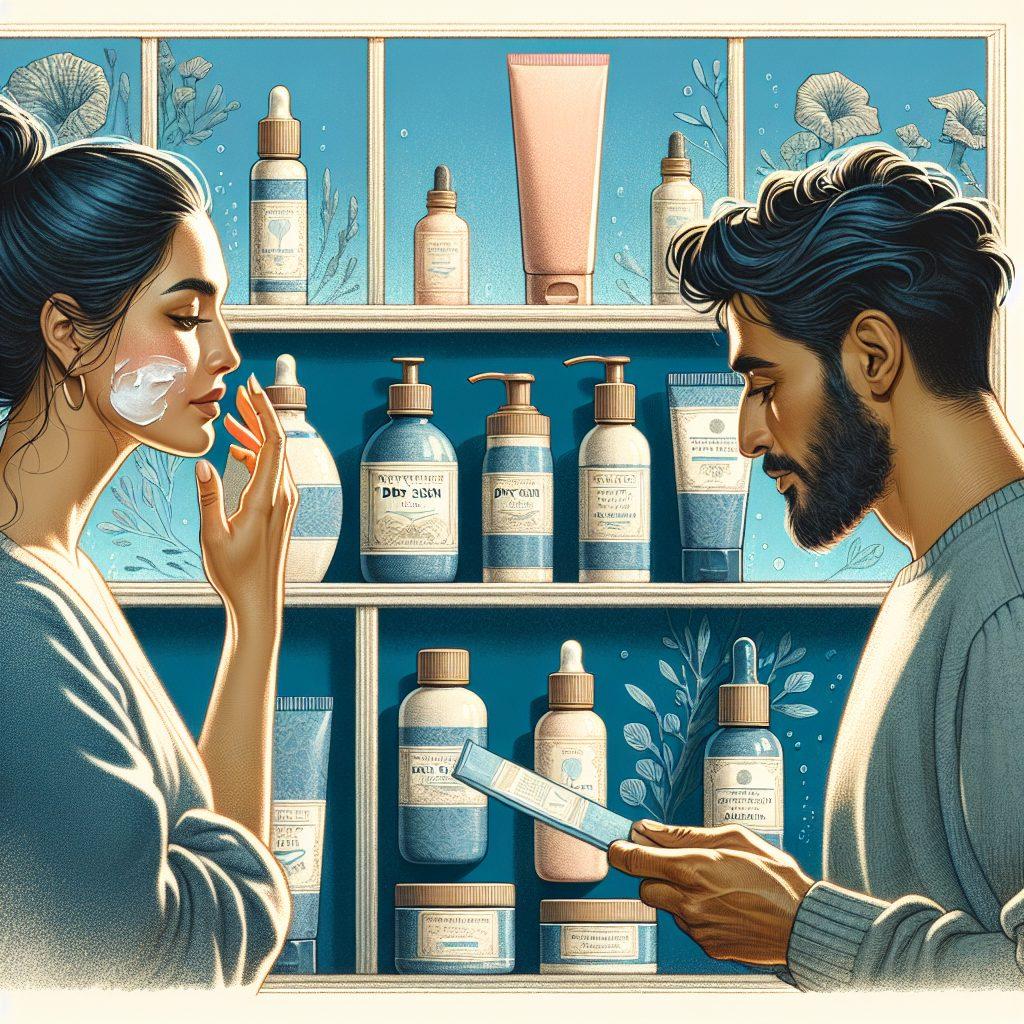 乾燥肌向けスキンケア