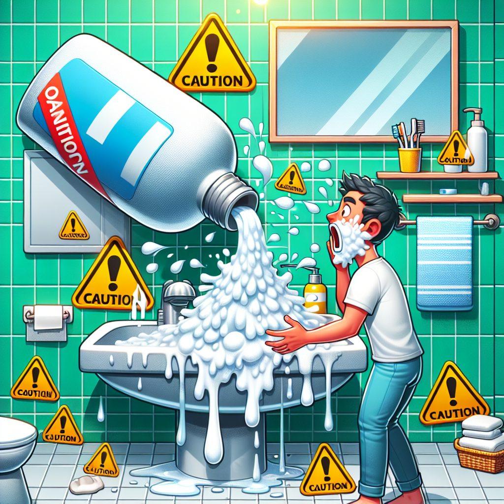 過剰な洗顔料の使用に注意