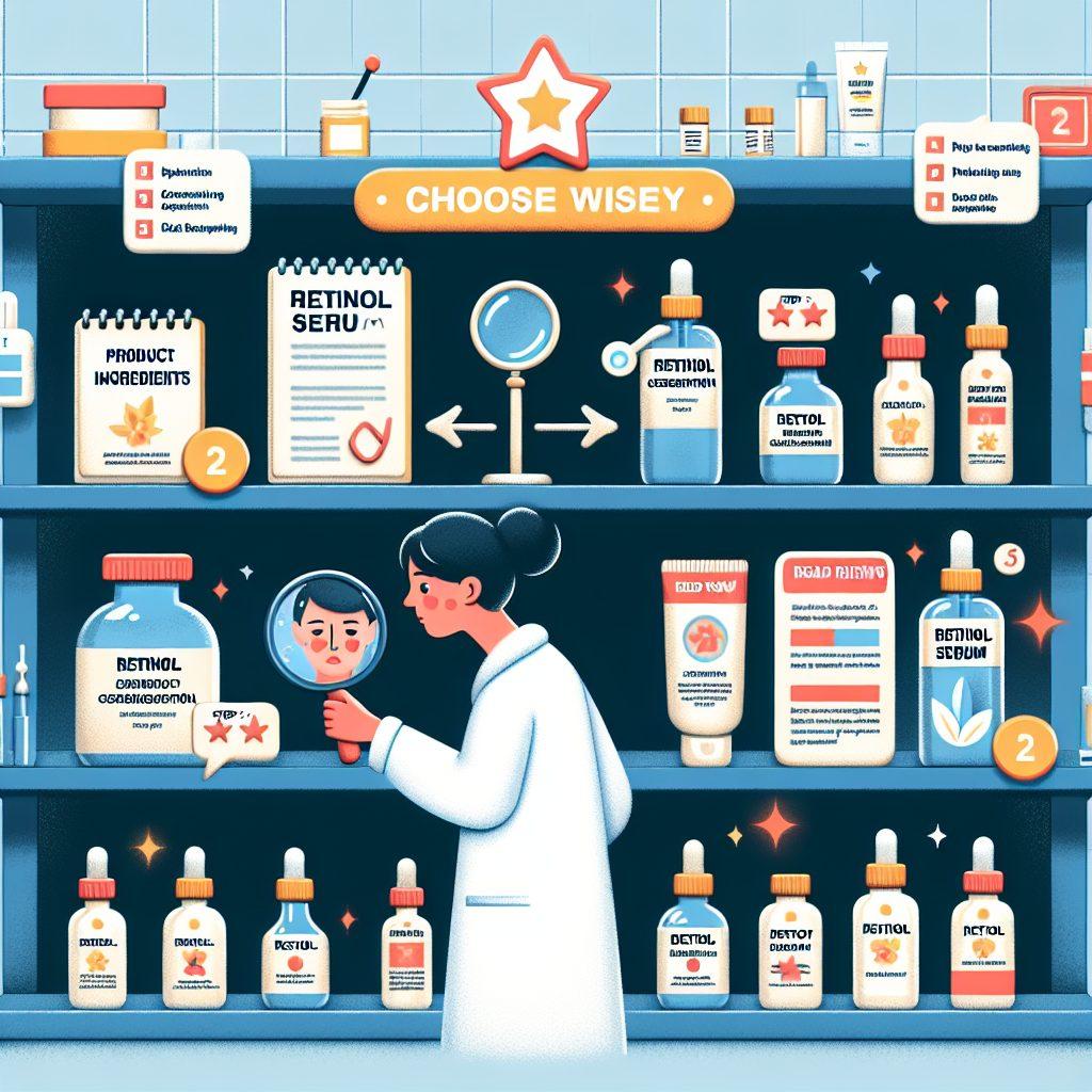 レチノール美容液の選び方