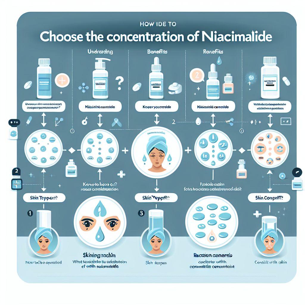 ナイアシンアミドの濃度の選び方