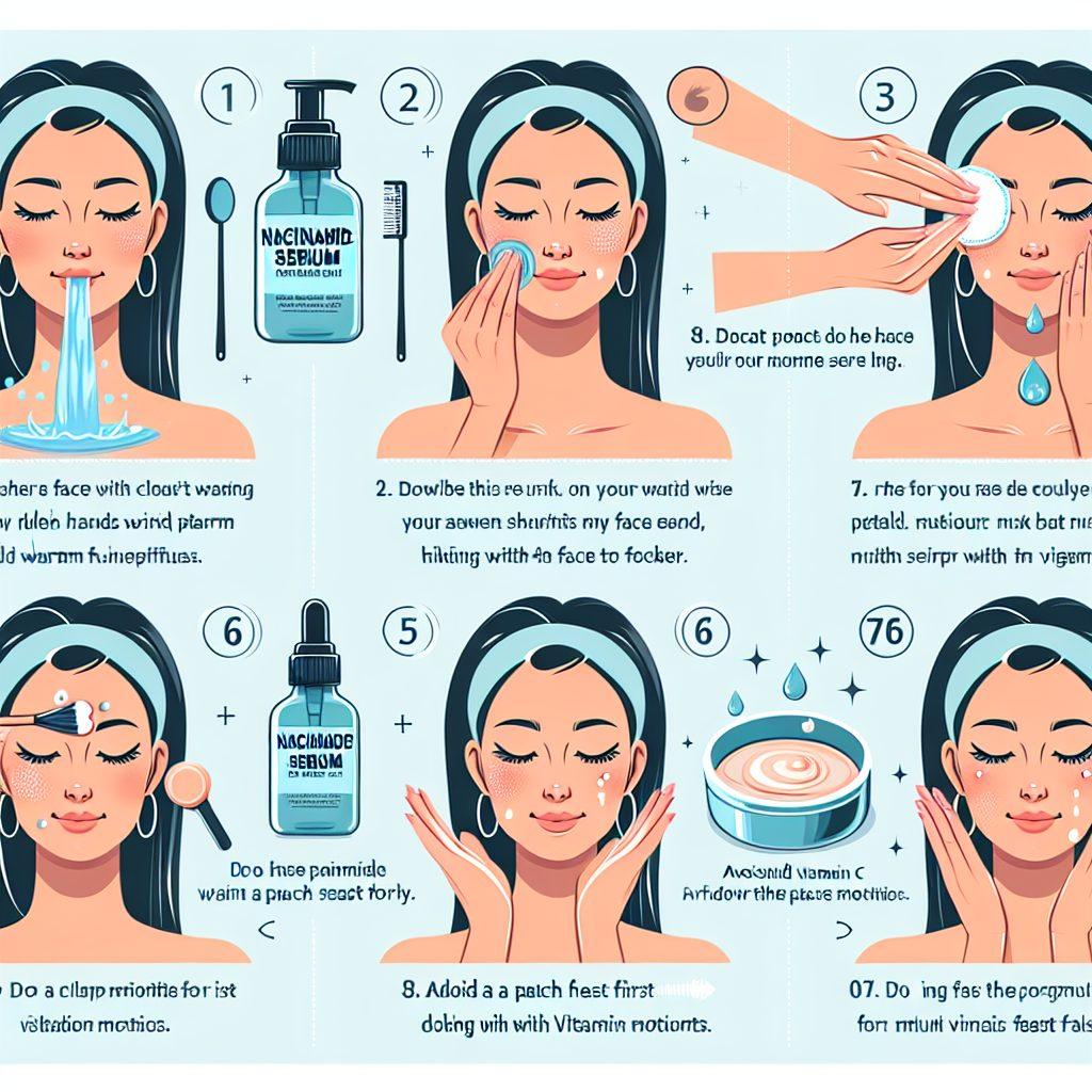 ナイアシンアミド美容液の使用方法と注意点