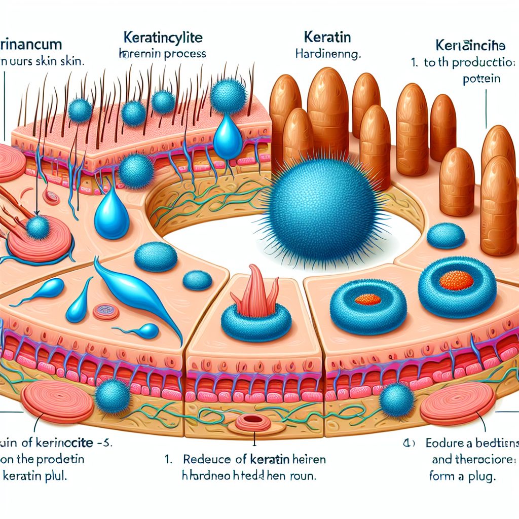 角栓の役割と形成プロセス