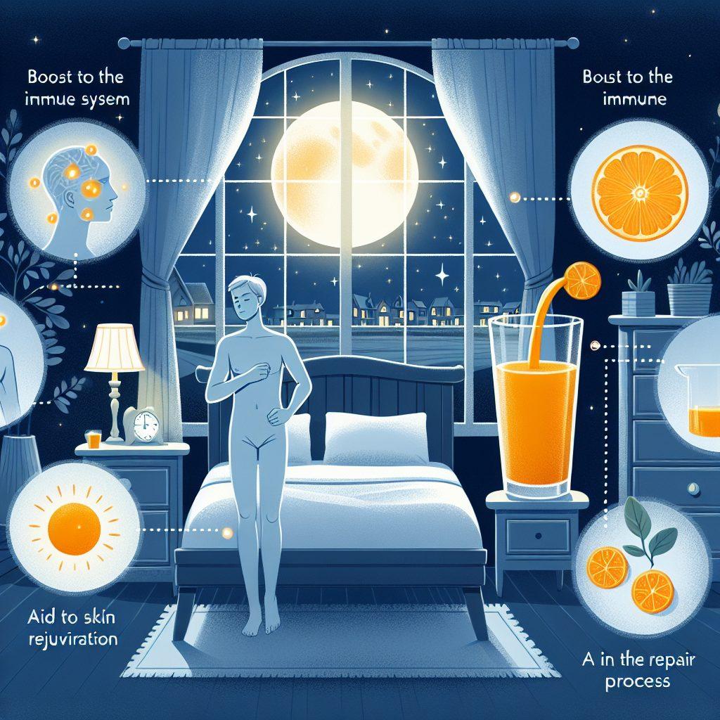 夜にビタミンCを取り入れる理由