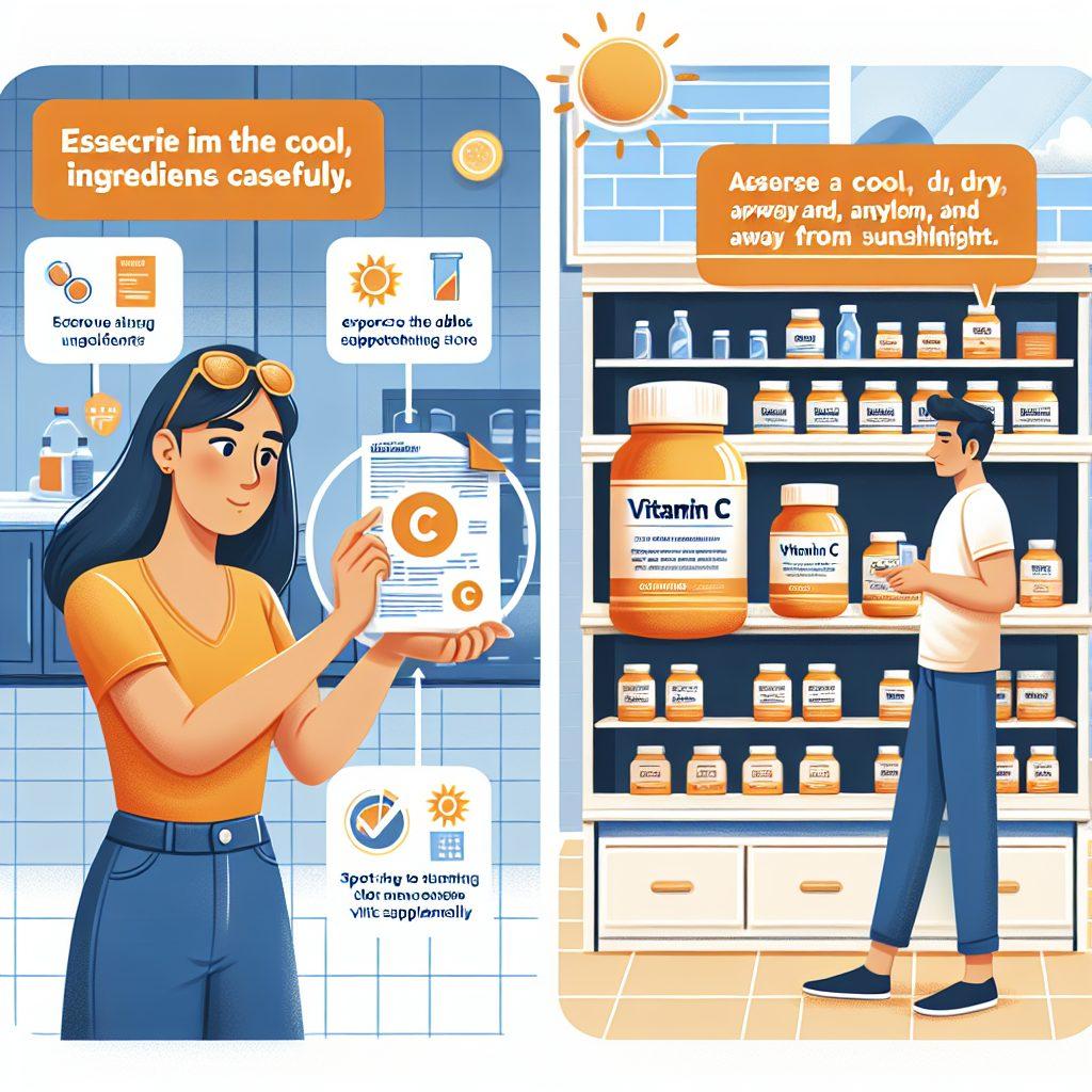 ビタミンCの選び方と保存方法