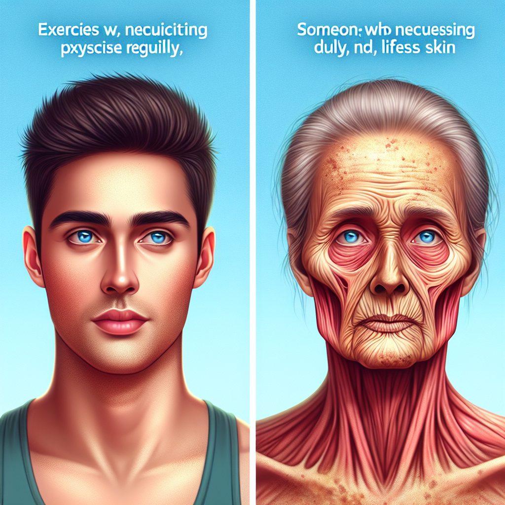 運動不足が肌に与える影響とは