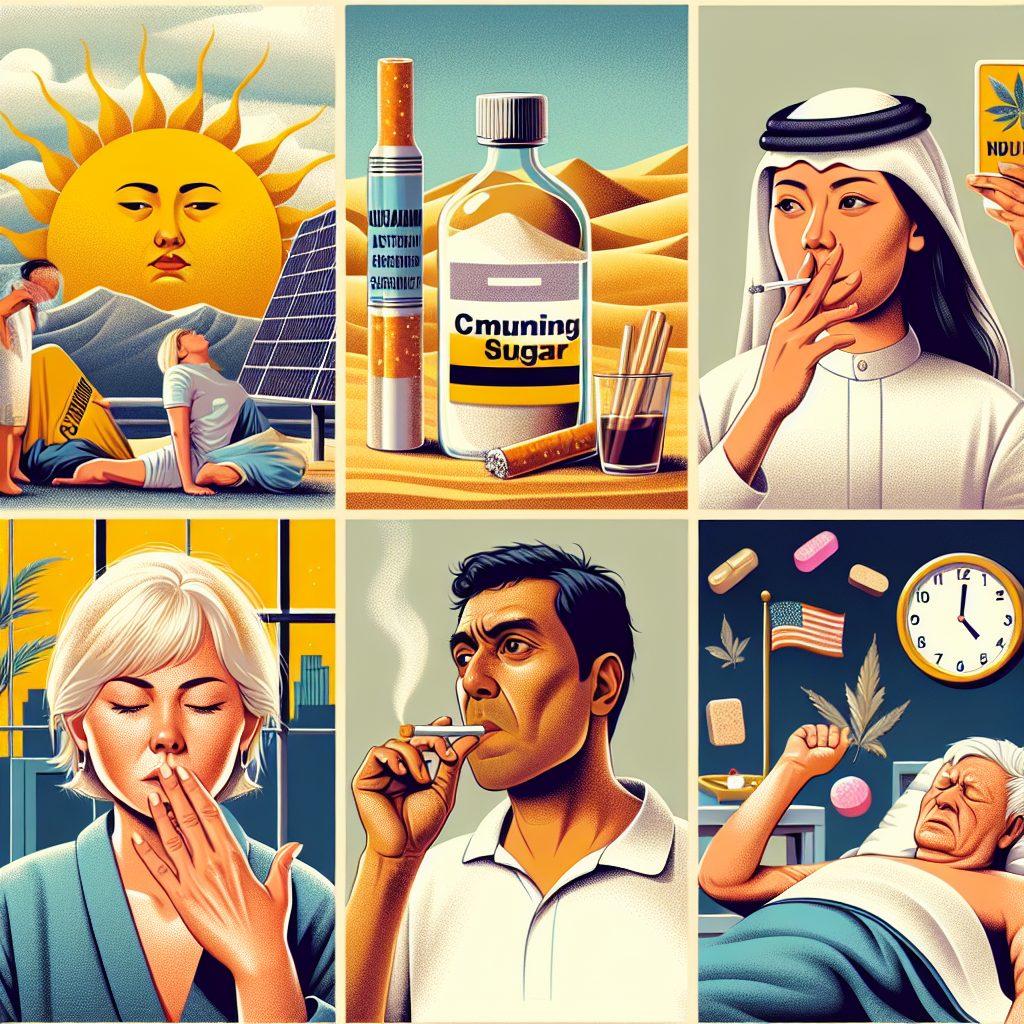 たるみを引き起こす生活習慣