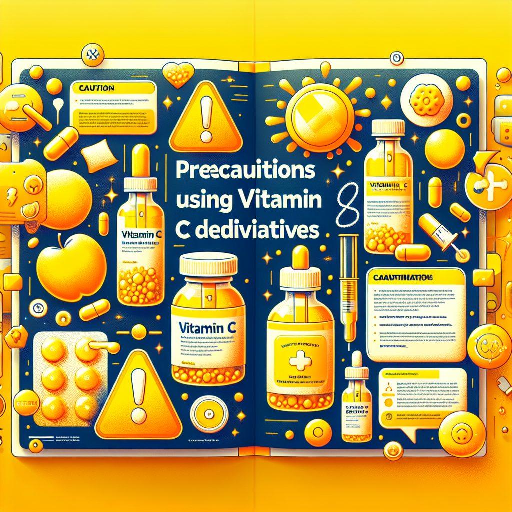 ビタミンC誘導体の使用時の注意点