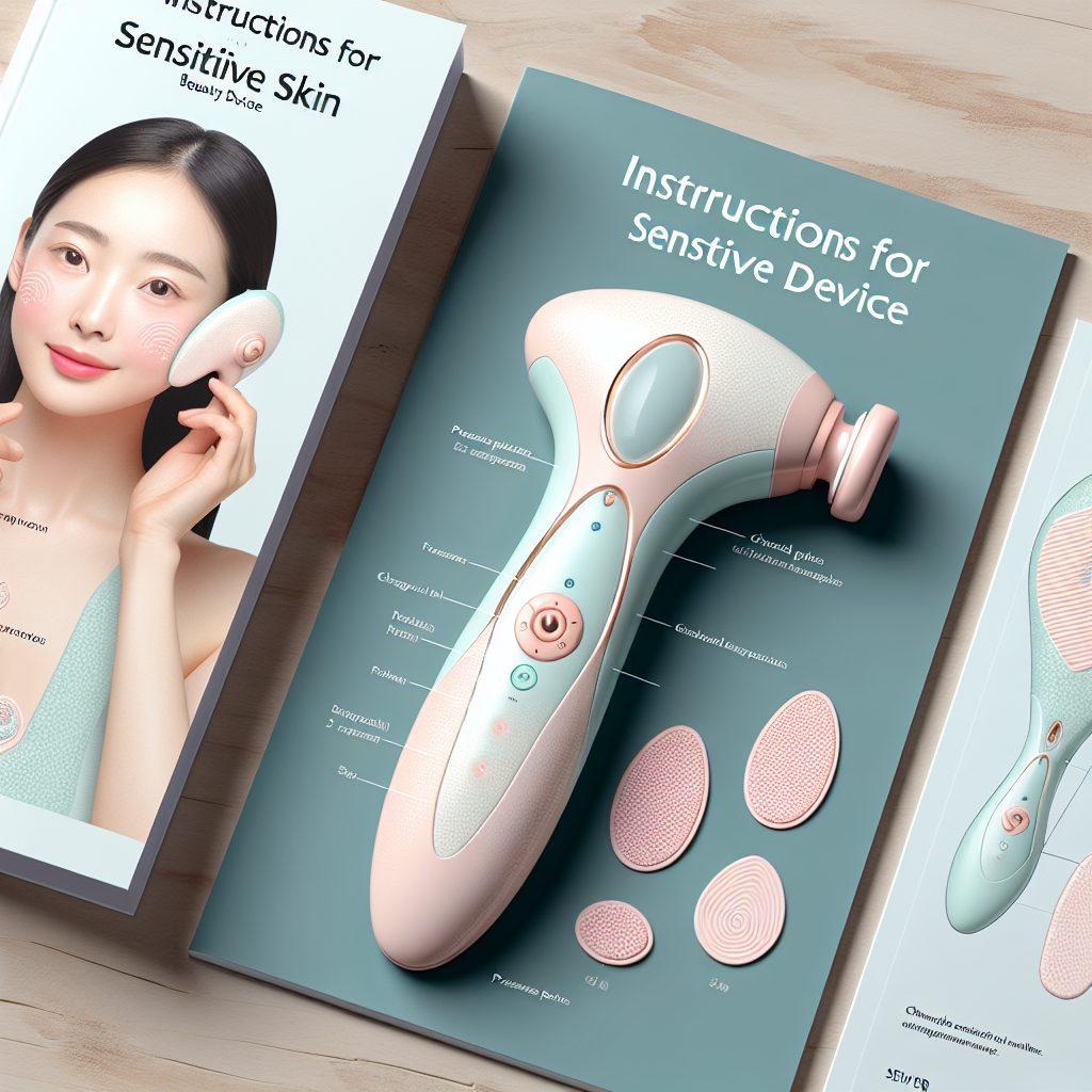 - 敏感肌向け美顔器の使用方法