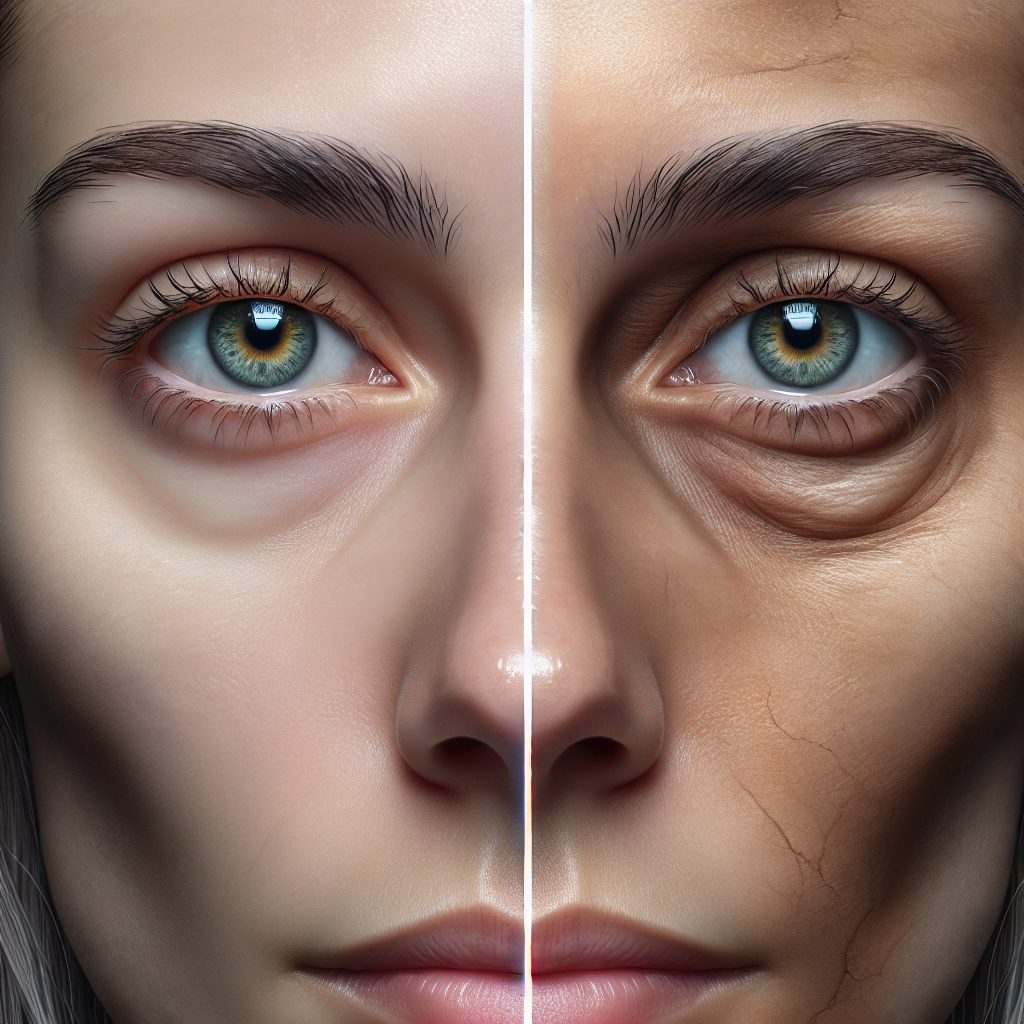 睡眠不足が肌に与える影響