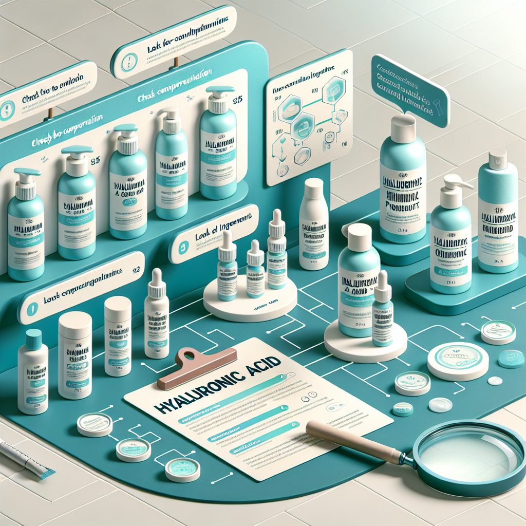 ヒアルロン酸製品の選び方