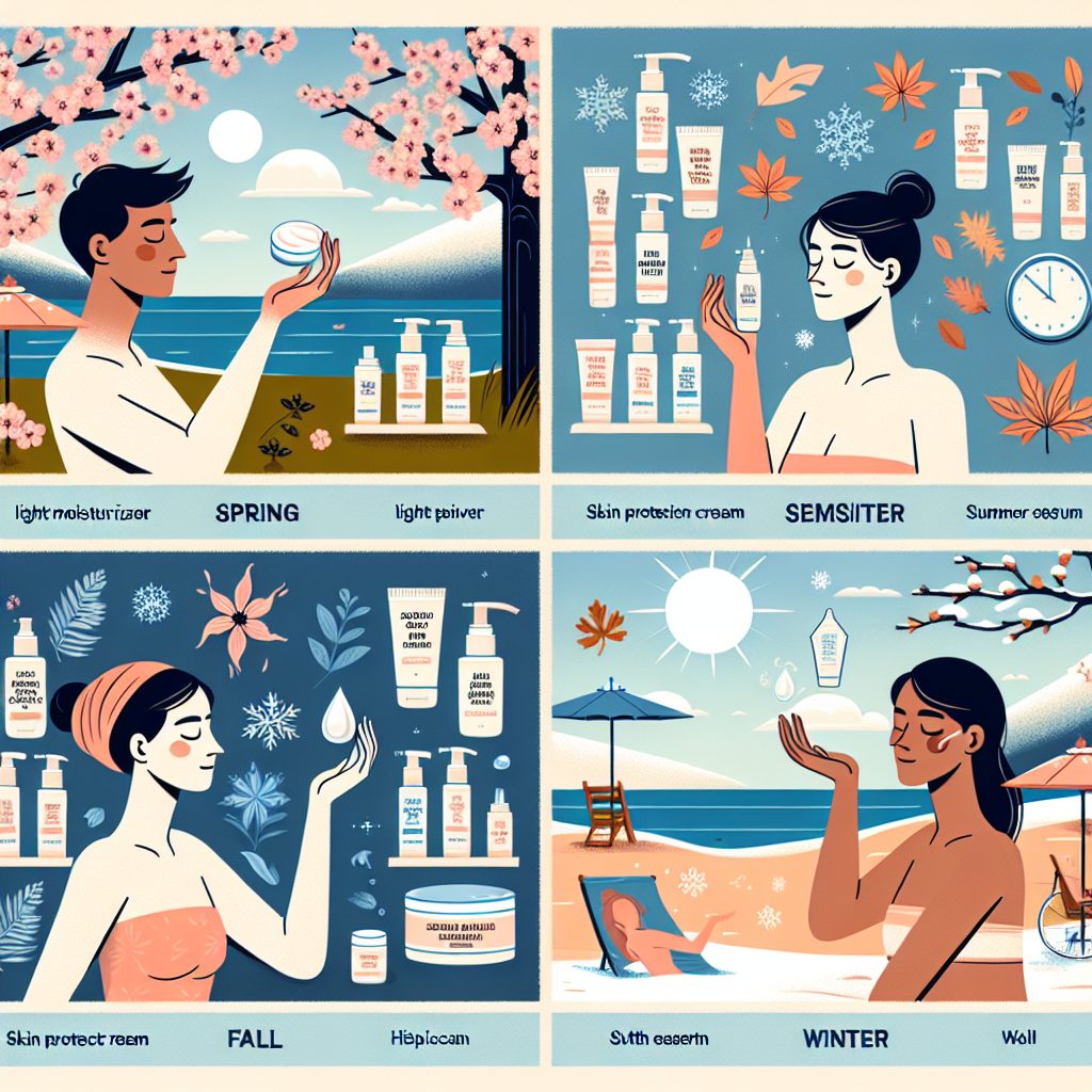 季節ごとの敏感肌ケアのポイント