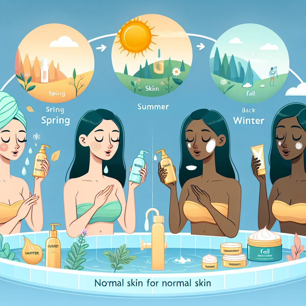 季節ごとの普通肌のケアポイント