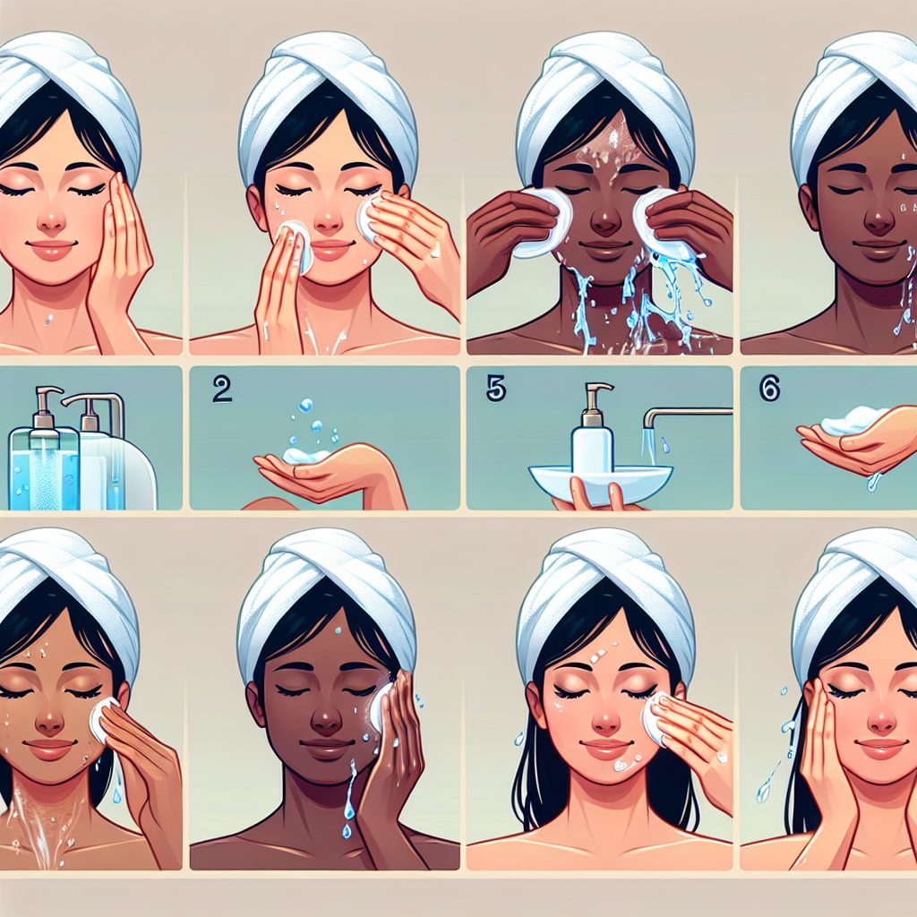 正しい洗顔方法で潤いを守る