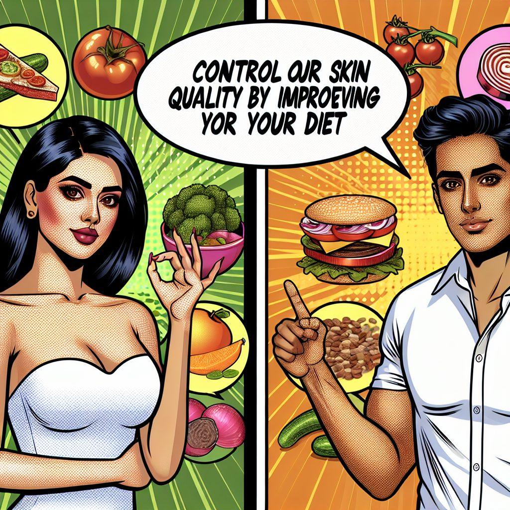食生活の改善で肌質をコントロール