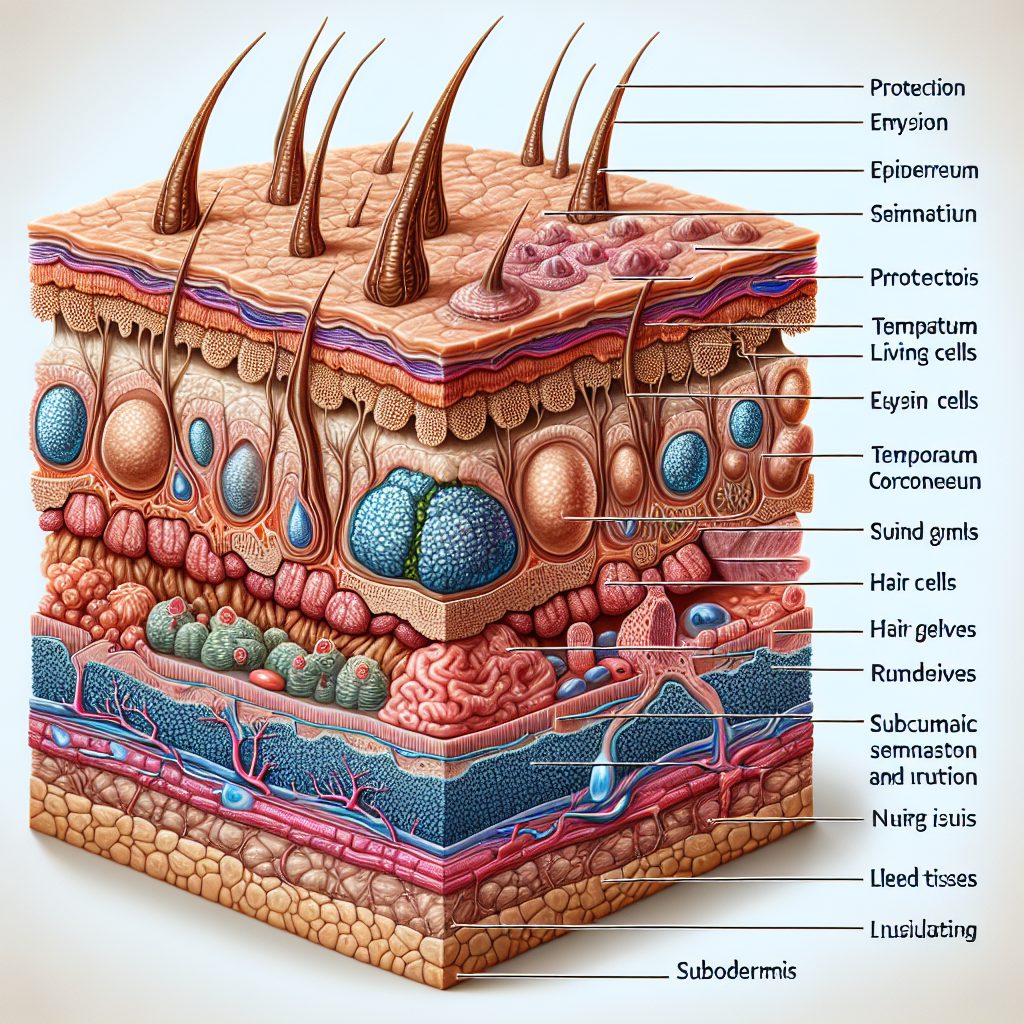 肌の構造とその役割