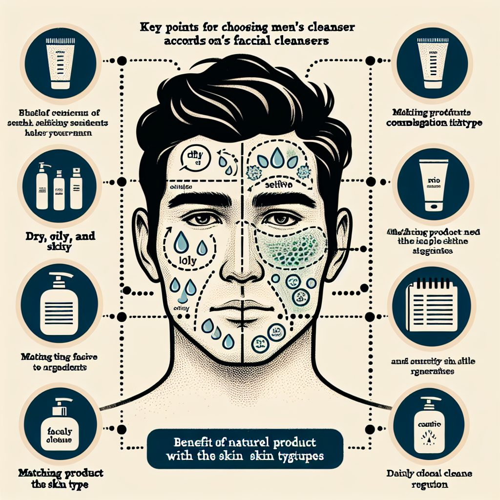 メンズ洗顔料の選び方のポイント