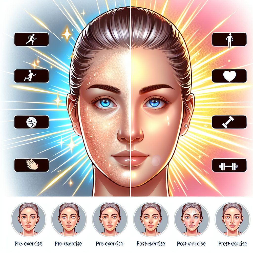 運動が肌に与えるポジティブな効果