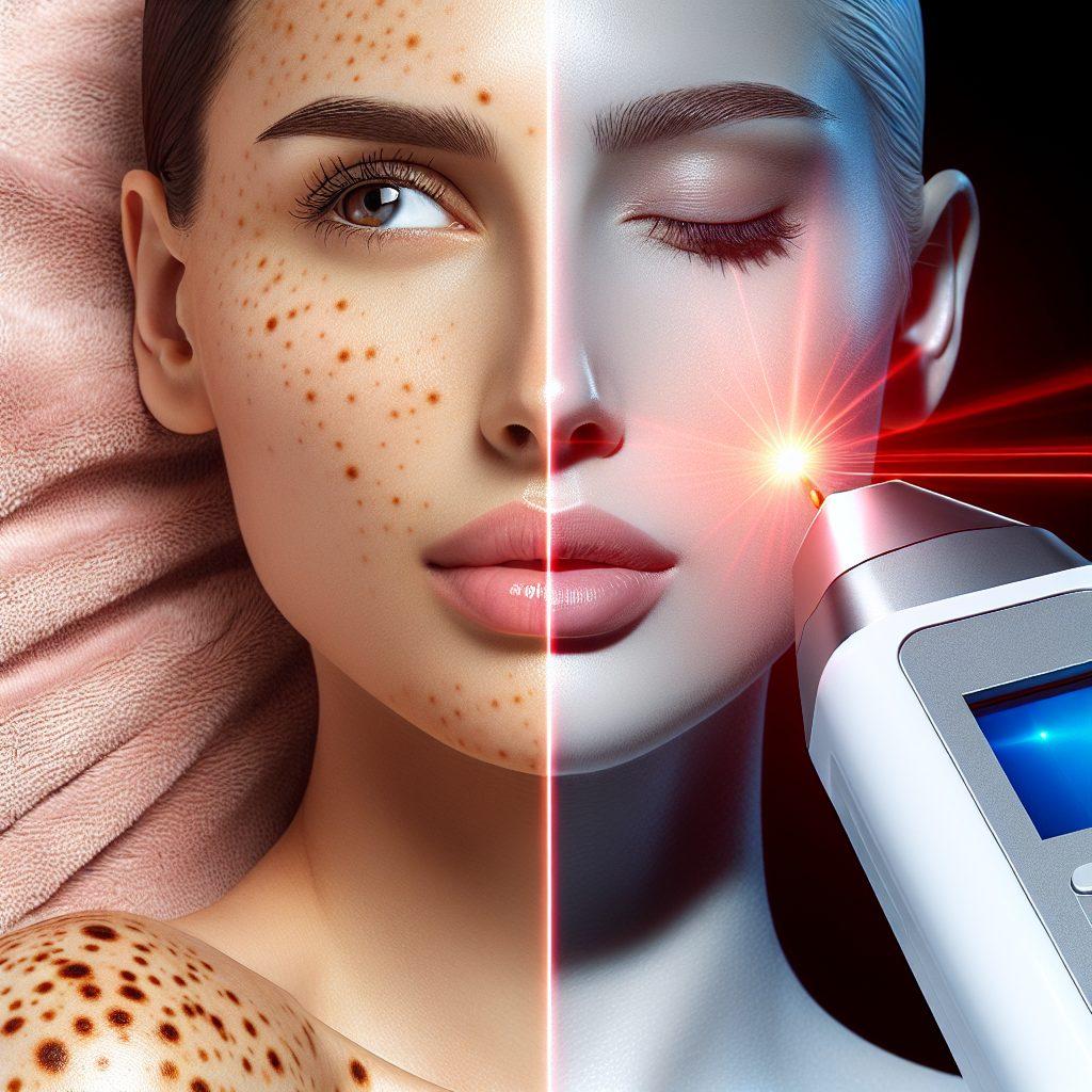 シミへのアプローチ：フォトフェイシャル vs レーザー