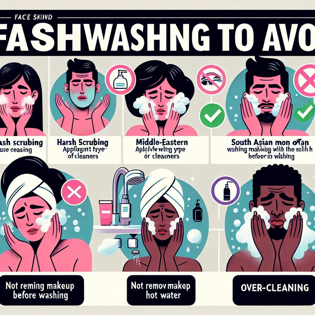 洗顔時に避けるべき習慣