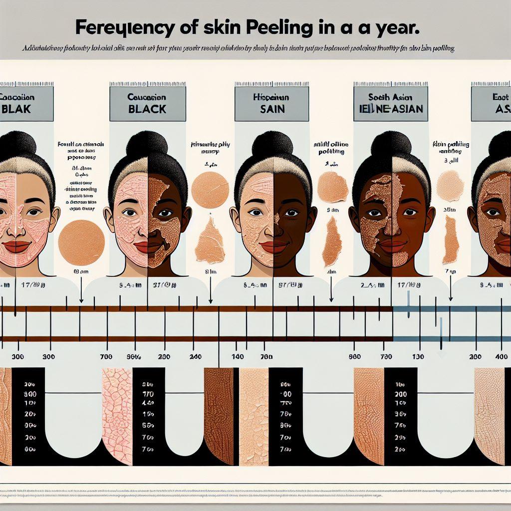 肌質別に見るピーリングの頻度