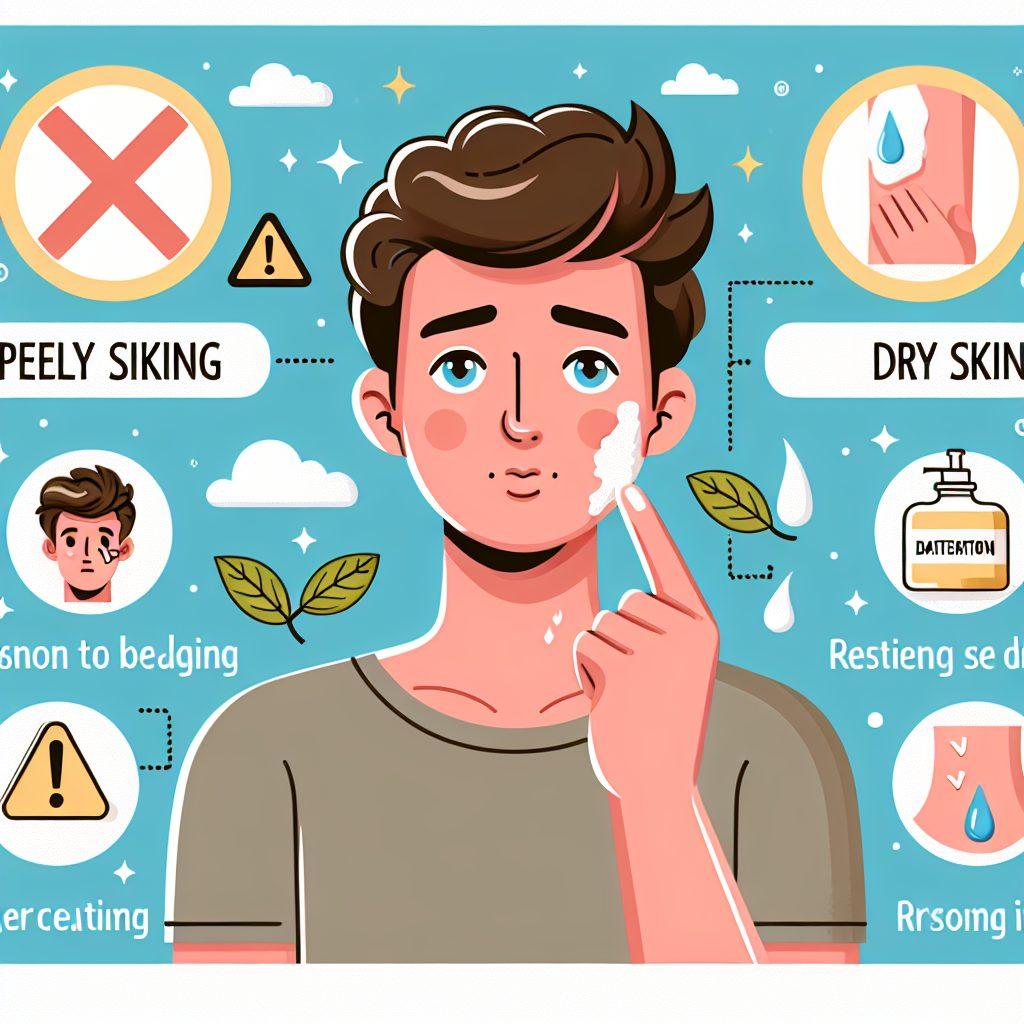 乾燥肌が注意すべきピーリングのポイント