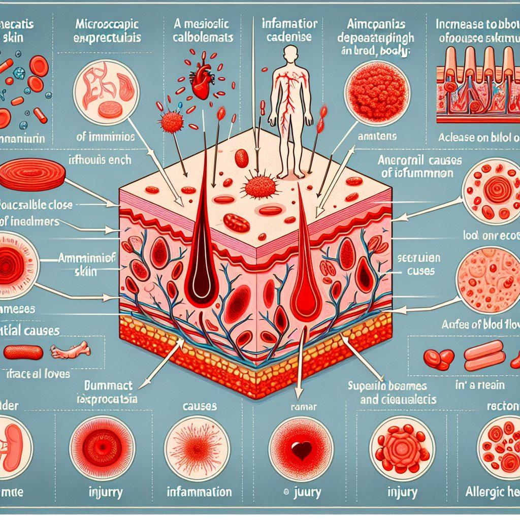 赤みの原因とそのメカニズム
