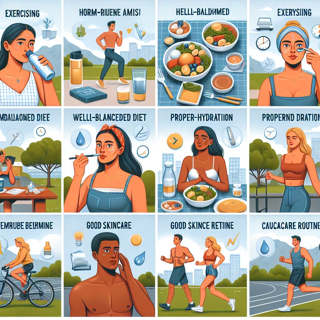 ホルモンによるシミを予防する生活習慣